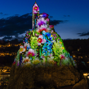 Puy de Lumières - Rocher St Michel au Puy en Velay - © photo Luc Olivier