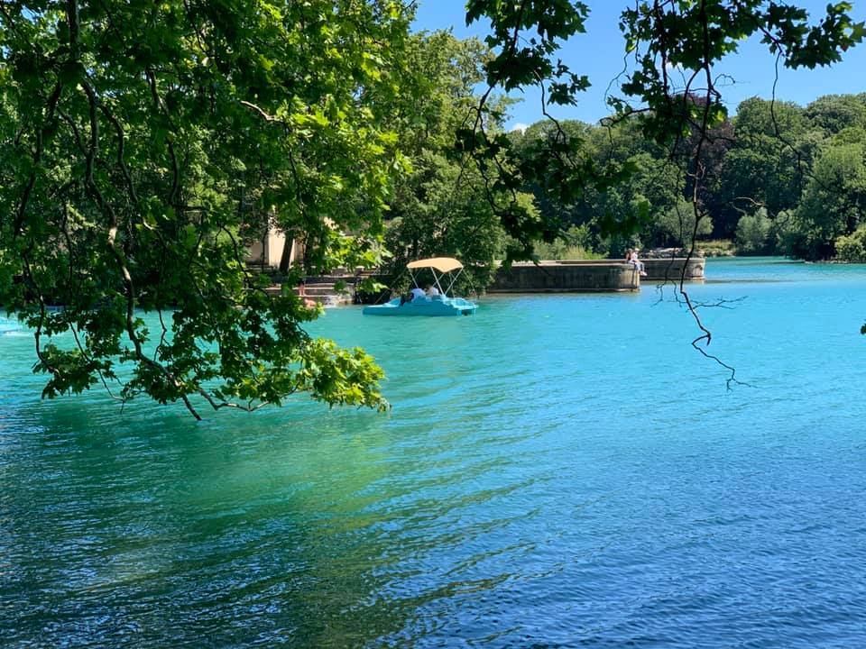 Le lac du parc de la Tête d'Or, Lyon © Carole Fournet