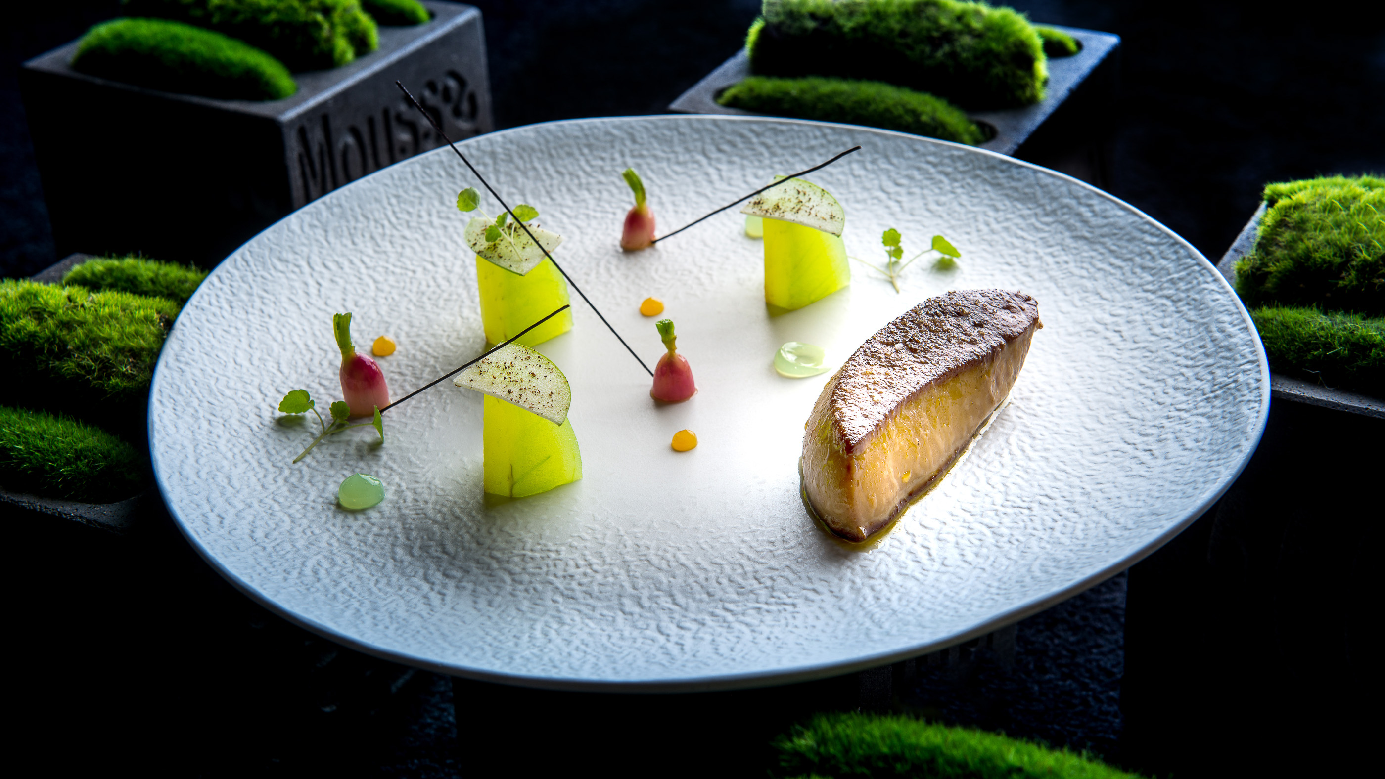 Plat du restaurant Le Neuvi&egrave;me Art**